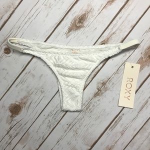 Roxy Sand Dollar Mini Pant Bikini Bottom Sz M